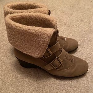 Faux fur Pump booties